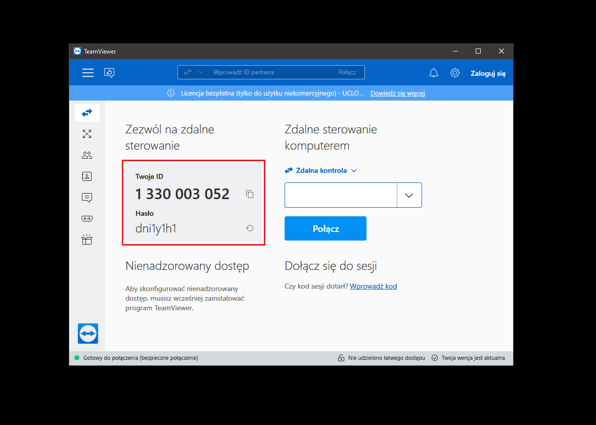 instrukcja instalacji i uruchomienia programu teamviewer na komputerze z systemem windows 7 8 10 11 oraz windows server